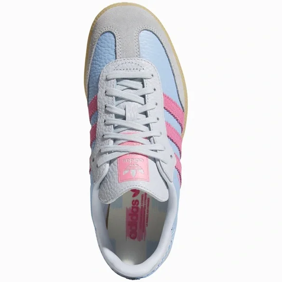 🩷🌀 ADIDAS SAMBA BLUE PINK 💕🌀 - Picture 4 of 4
